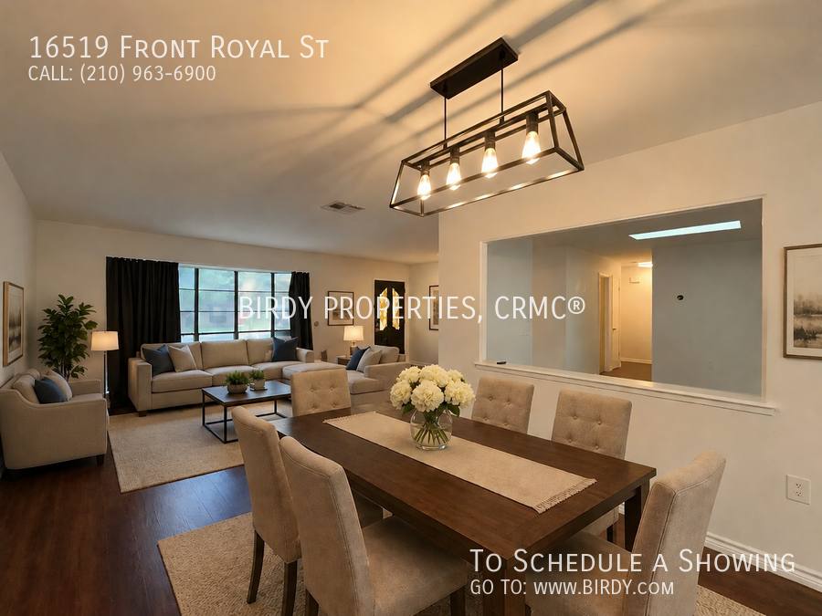 House for rent at 16519 Front Royal St, San Antonio, TX 78247