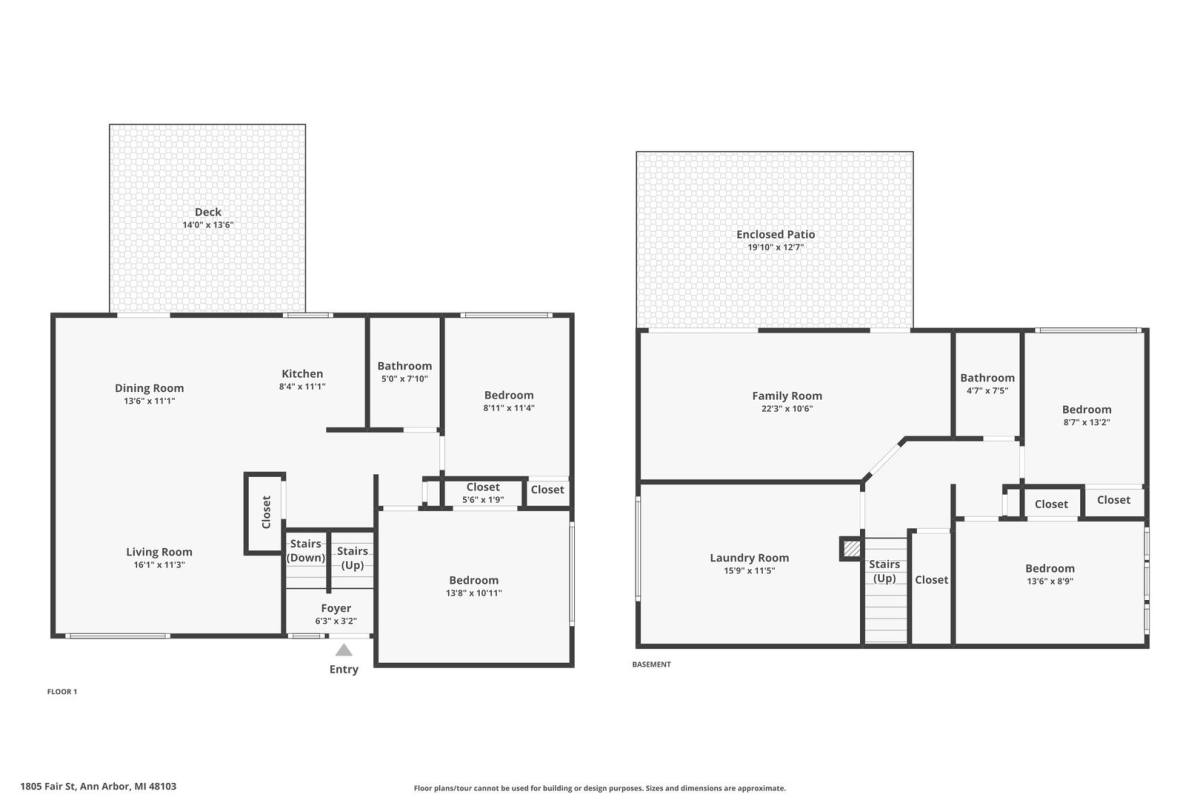 House for rent at 1805 Fair St, Ann Arbor, MI 48103