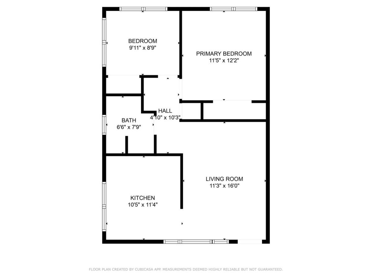 Apartment for rent at 1125-1127 S Quincy, Tulsa, OK 74120