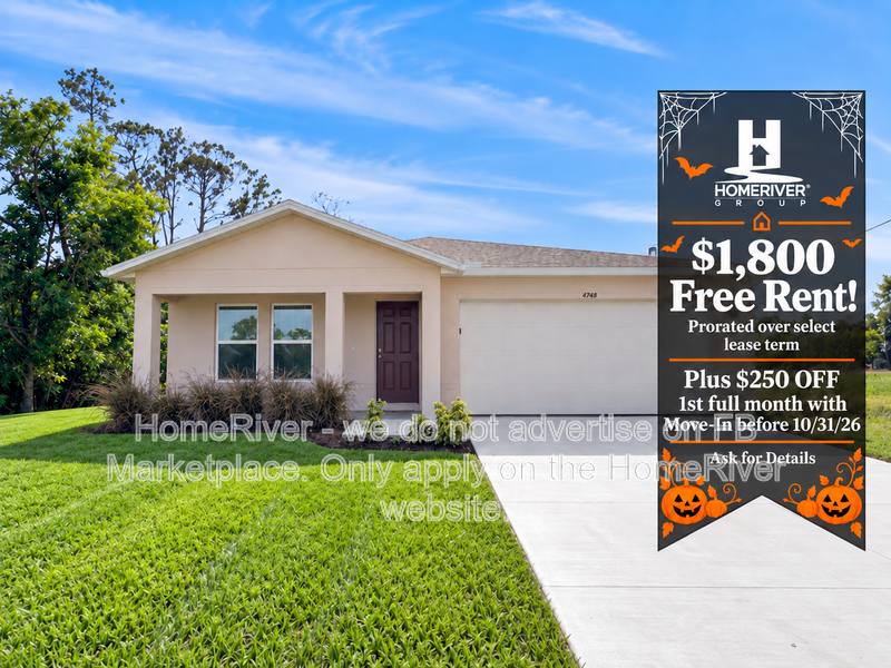 House for rent at 4748 NW 39th Place, Cape Coral, FL 33993