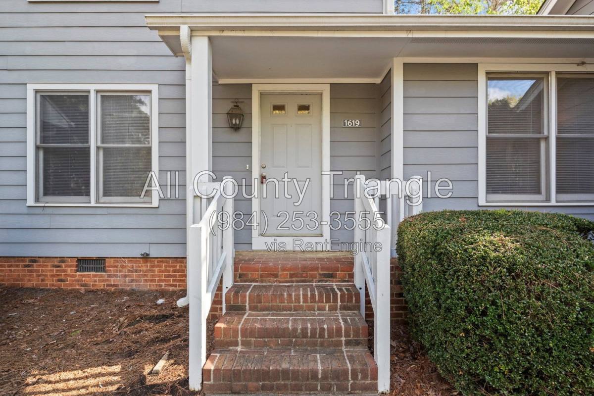 Townhouse for rent at 1619 Budwood Dr, Raleigh, NC 27609