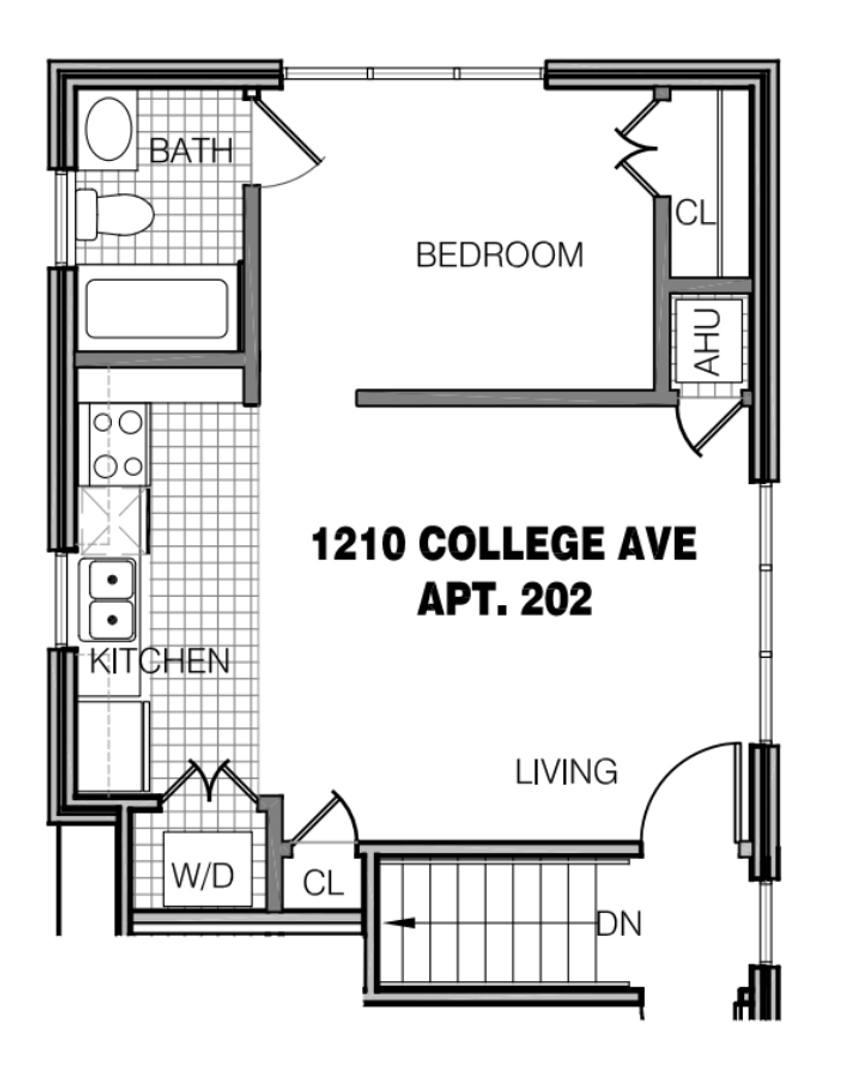 Apartment for rent at 1210 College Ave, Fort Worth, TX 76104