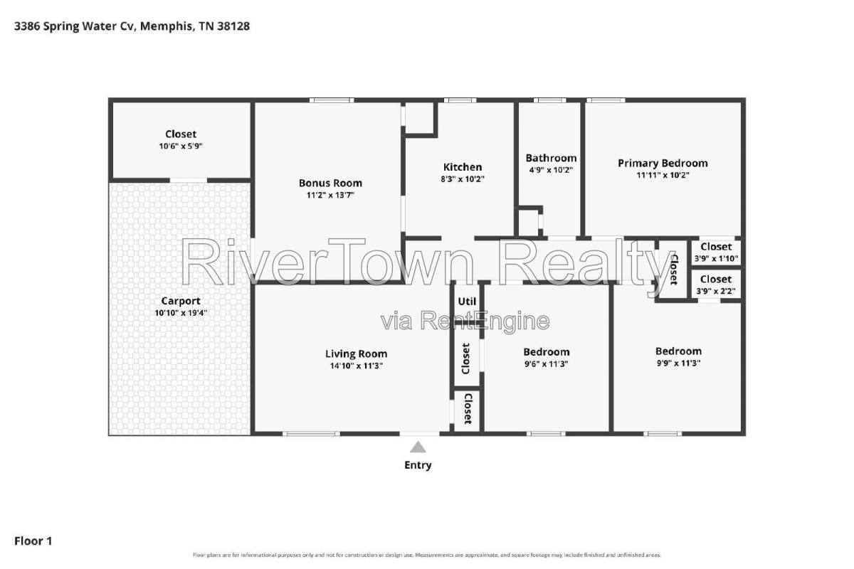 House for rent at 3386 Spring Water Cove, Memphis, TN 38128