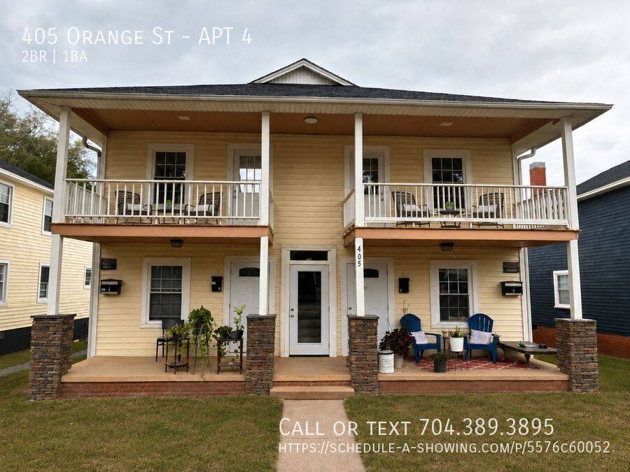 Apartment for rent at 405 Orange St #4, Charlotte, NC 28205