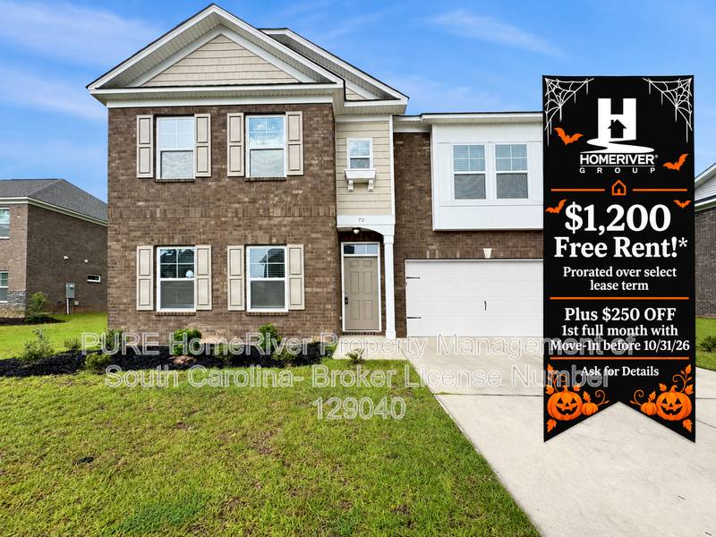 House for rent at 70 Rallidae Court, Sumter, SC 29150