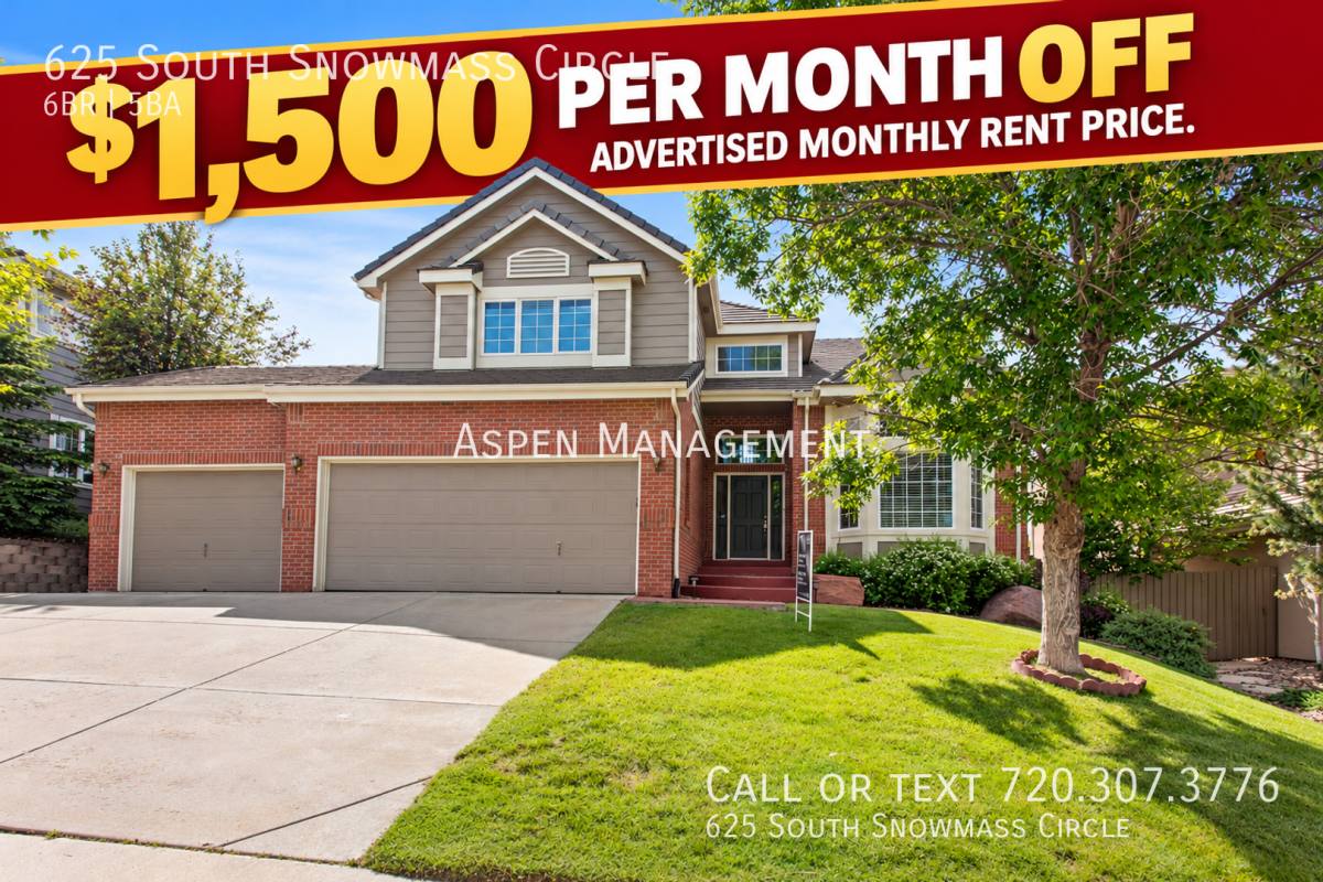 House for rent at 625 S Snowmass Circle, Louisville, CO 80027