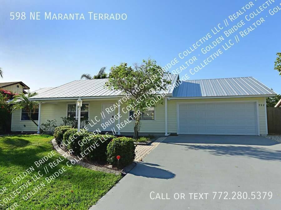 House for rent at 598 NE Maranta Terrado, Jensen Beach, FL 34957