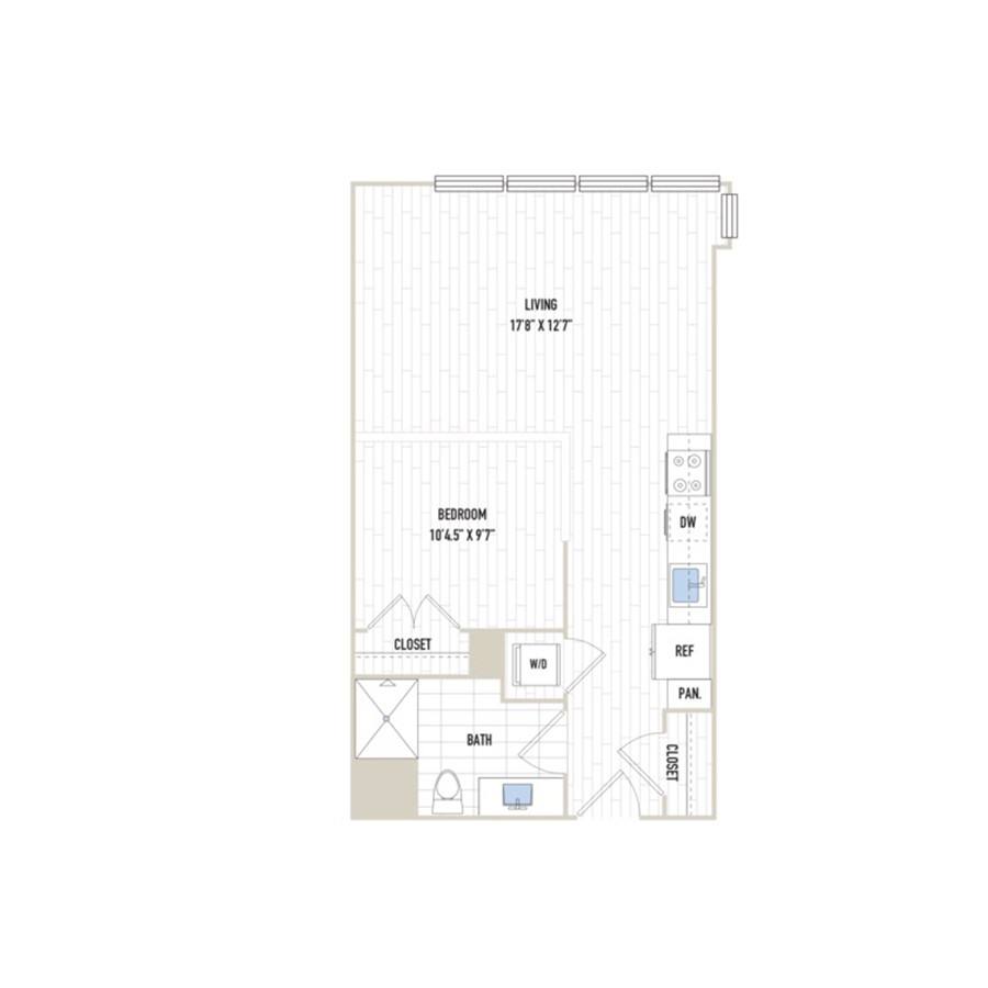 Apartment for rent at 89 E Dedham St #2-329, Boston, MA 02118