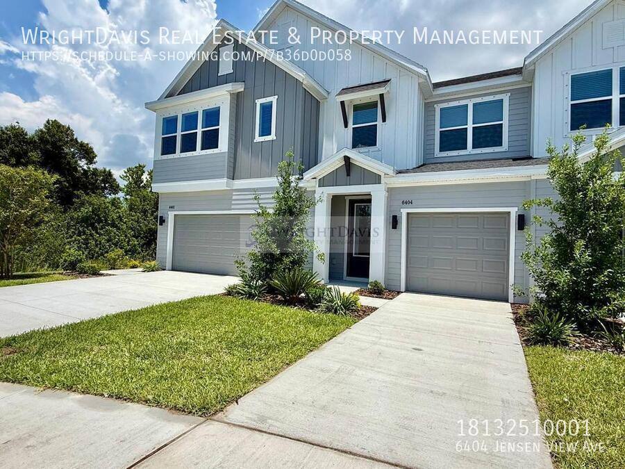 Townhouse for rent at 6404 Jensen View Ave, Apollo Beach, FL 33572
