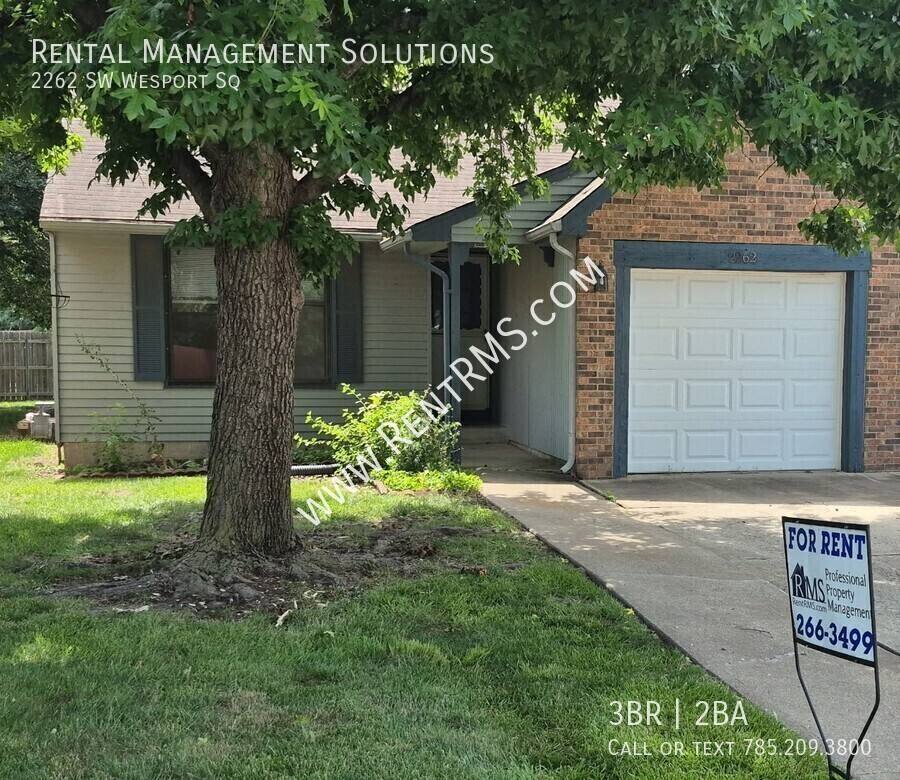Townhouse for rent at 2262 SW Wesport Square, Topeka, KS 66614