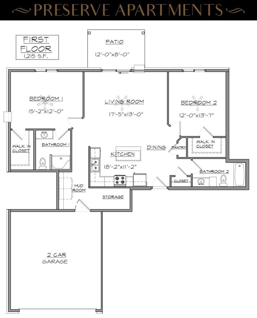 Apartment for rent at The Preserve, 1100 S University Ave, Beaver Dam, WI 53916