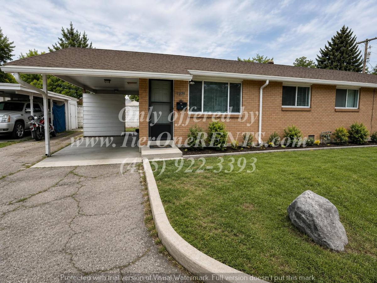 Townhouse for rent at 2936 S Adams St, Salt Lake City, UT 84115