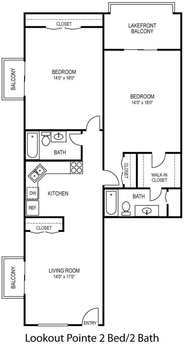 Apartment for rent at 5115 E Lake Rd, Sheffield Lake, OH 44054