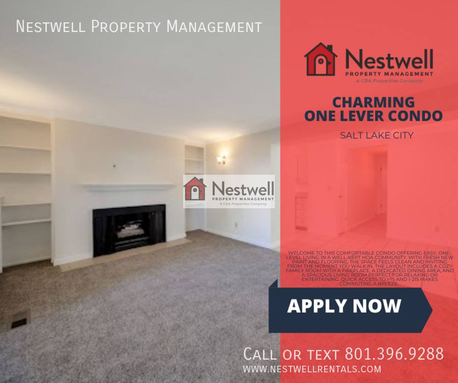 Condo for rent at 2760 S 2000 E #6A, Salt Lake City, UT 84109