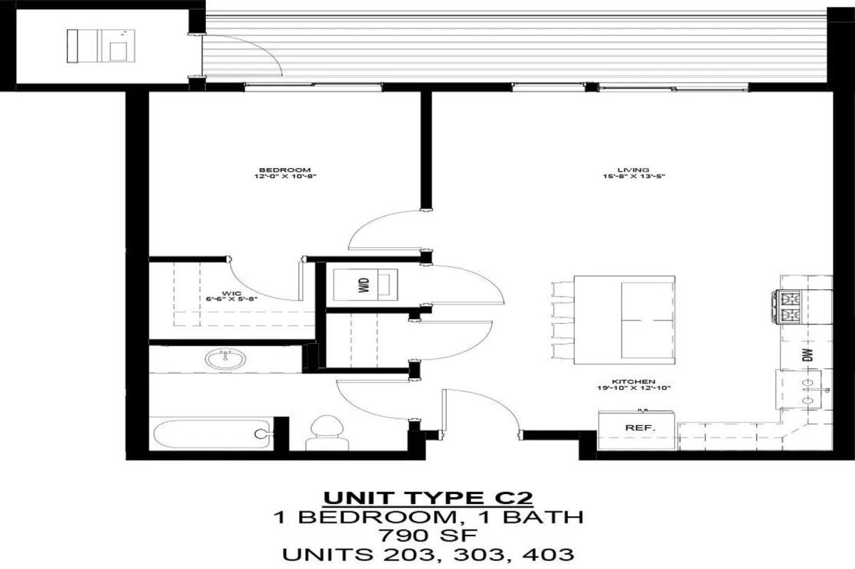 Apartment for rent at City Center, 554-610 Junction Rd, Madison, WI 53717