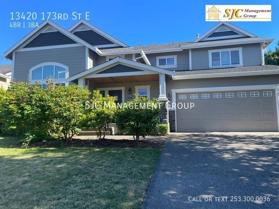 House for rent at 13420 173rd St E, Puyallup, WA 98374