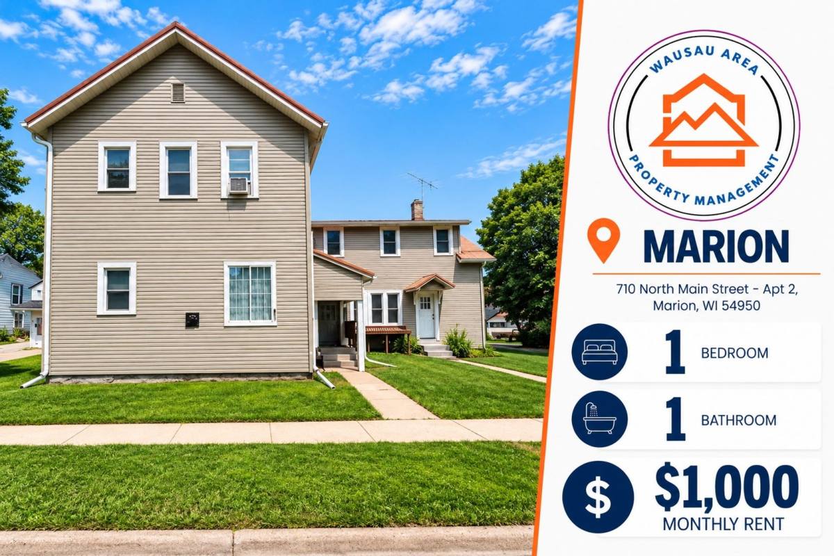 Apartment for rent at 710 N Main St, Marion, WI 54950