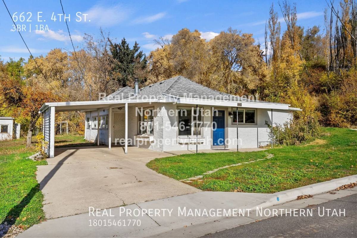 House for rent at 662 E 4th St, Ogden, UT 84404