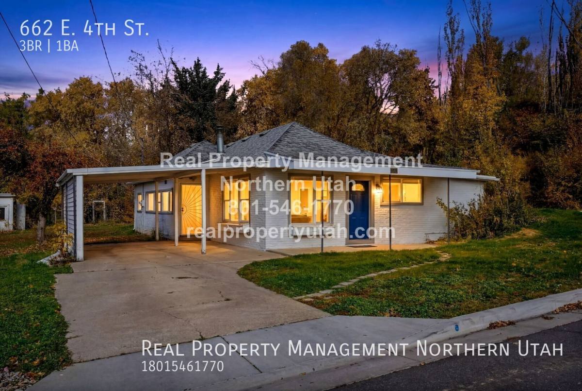 House for rent at 662 E 4th St, Ogden, UT 84404