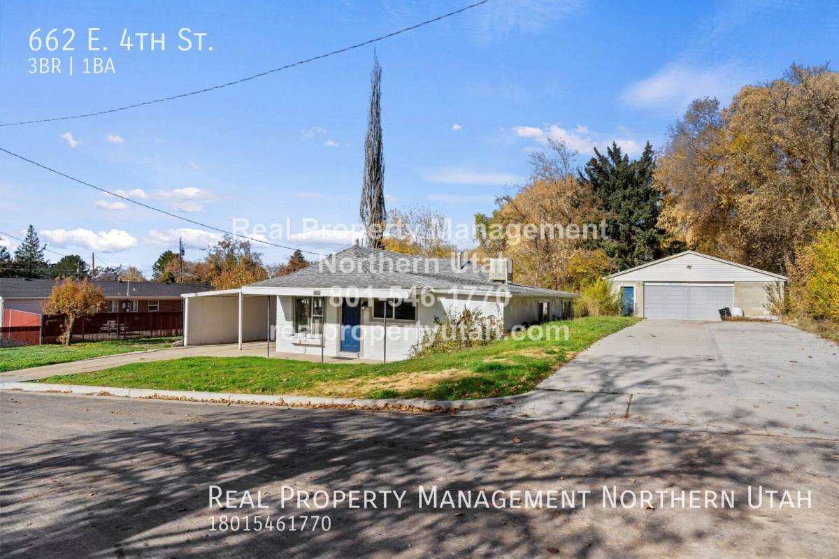 House for rent at 662 E 4th St, Ogden, UT 84404