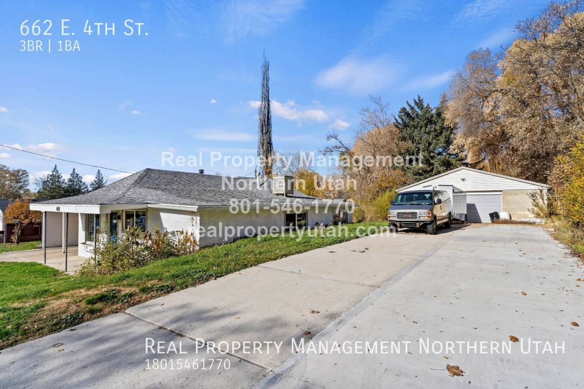 House for rent at 662 E 4th St, Ogden, UT 84404
