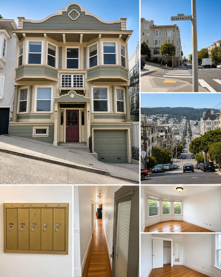 House for rent at 1369 Greenwich St N A, San Francisco, CA 94109