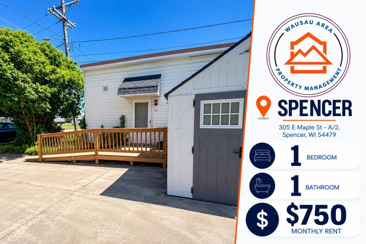 Apartment for rent at 305 E Maple St, Spencer, WI 54479