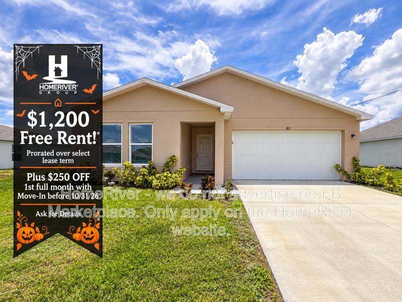 House for rent at 1822 NW 27th Terrace, Cape Coral, FL 33993