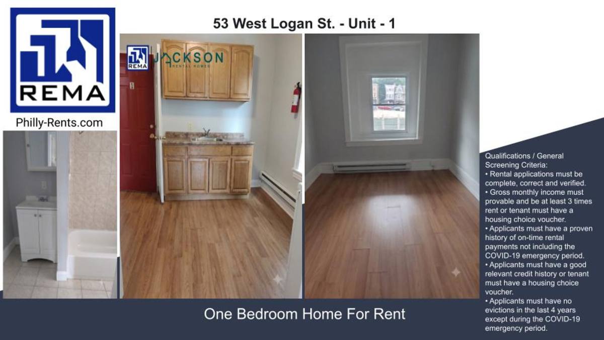 Apartment for rent at 53 W Logan St, Philadelphia, PA 19144
