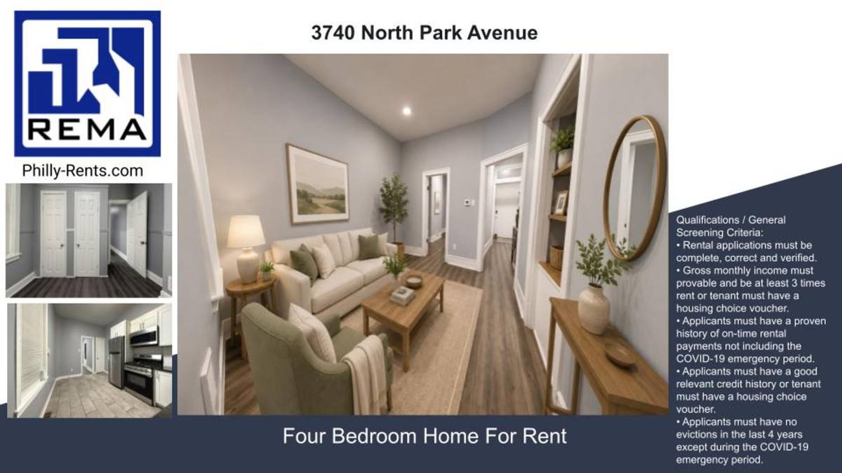 3740 N Park Ave, Philadelphia, PA 19140 - House for Rent - Image 1