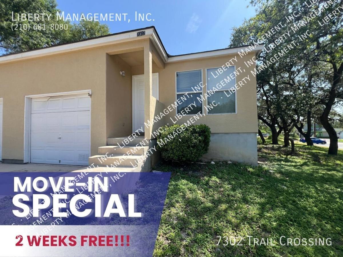 House for rent at 7302 Trail Crossing, San Antonio, TX 78250