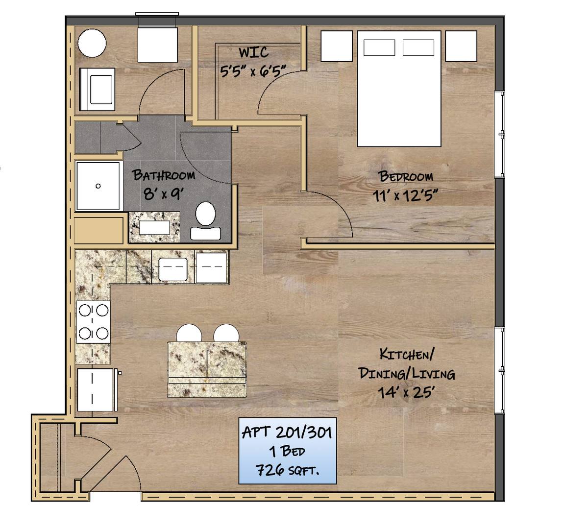 Apartment for rent at 1040 Broadway #201, Rensselaer, NY 12144