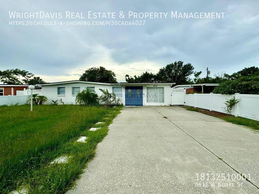 House for rent at 6816 W Burke St, Tampa, FL 33634