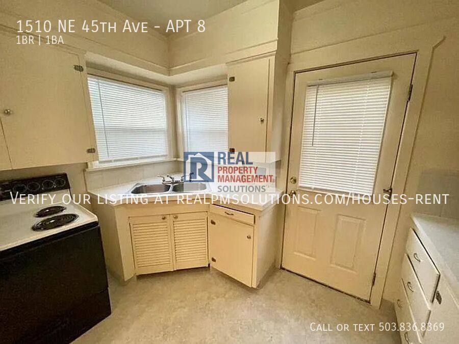 Apartment for rent at 1510 NE 45th Ave #8, Portland, OR 97213