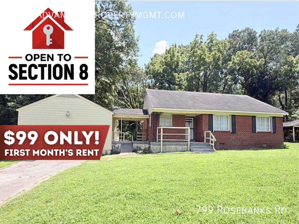 House for rent at 799 Rosebanks Rd, Memphis, TN 38116