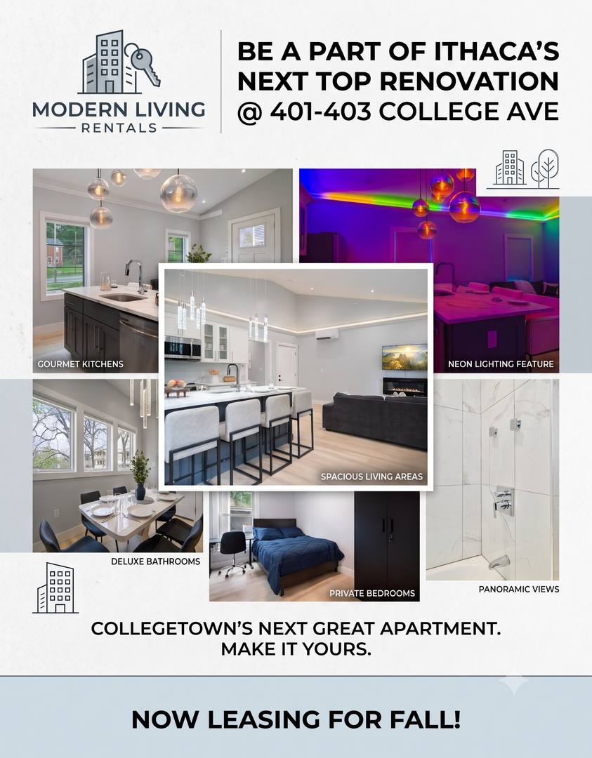 Apartment for rent at 401-403 College Ave, Ithaca, NY 14850
