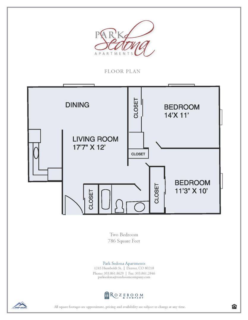 Apartment for rent at 1245 N Humboldt St, Denver, CO 80218