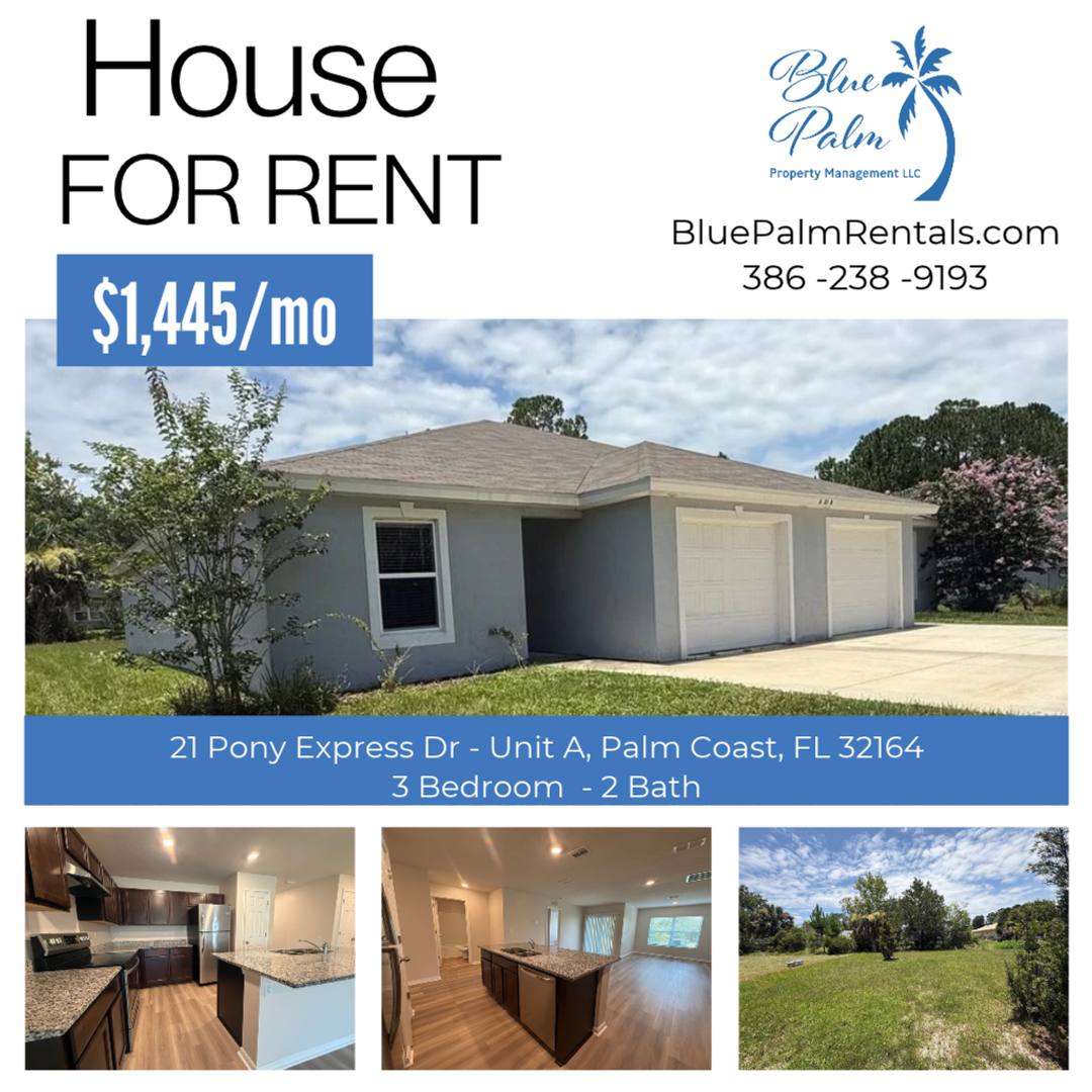 Apartment for rent at 21 Pony Expressway Dr, Palm Coast, FL 32164
