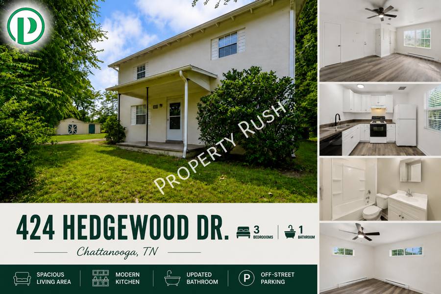 House for rent at 424 Hedgewood Dr, Chattanooga, TN 37405