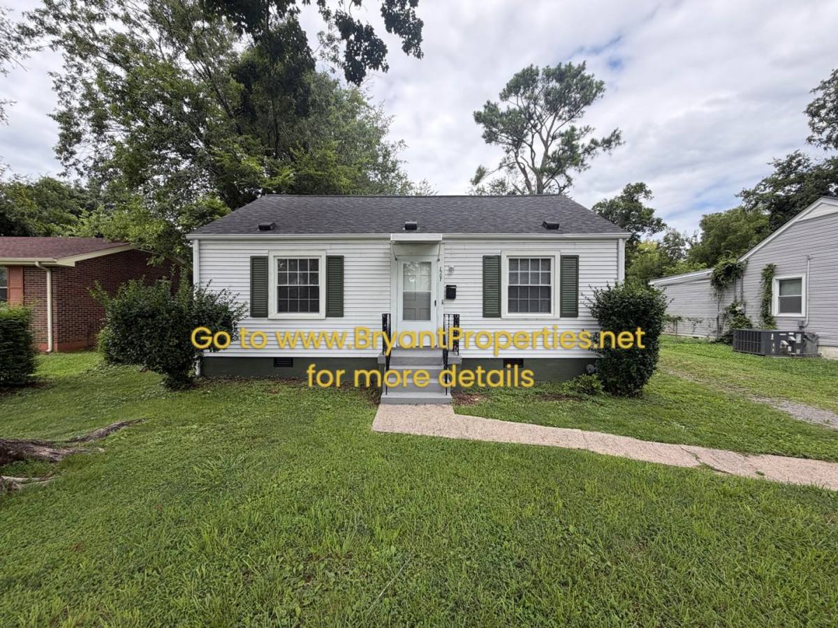 House for rent at 1507 McKennie Ave, Nashville, TN 37206