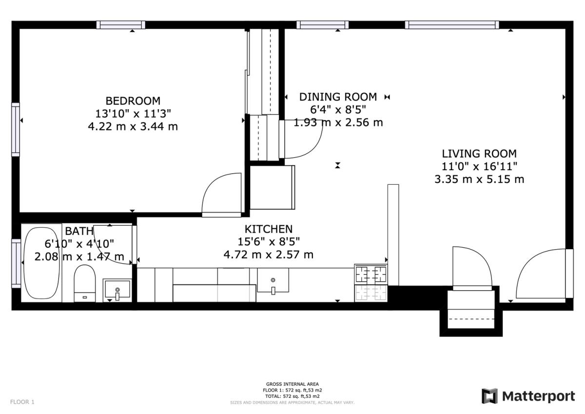 Apartment for rent at 661 N Pearl St, Denver, CO 80203
