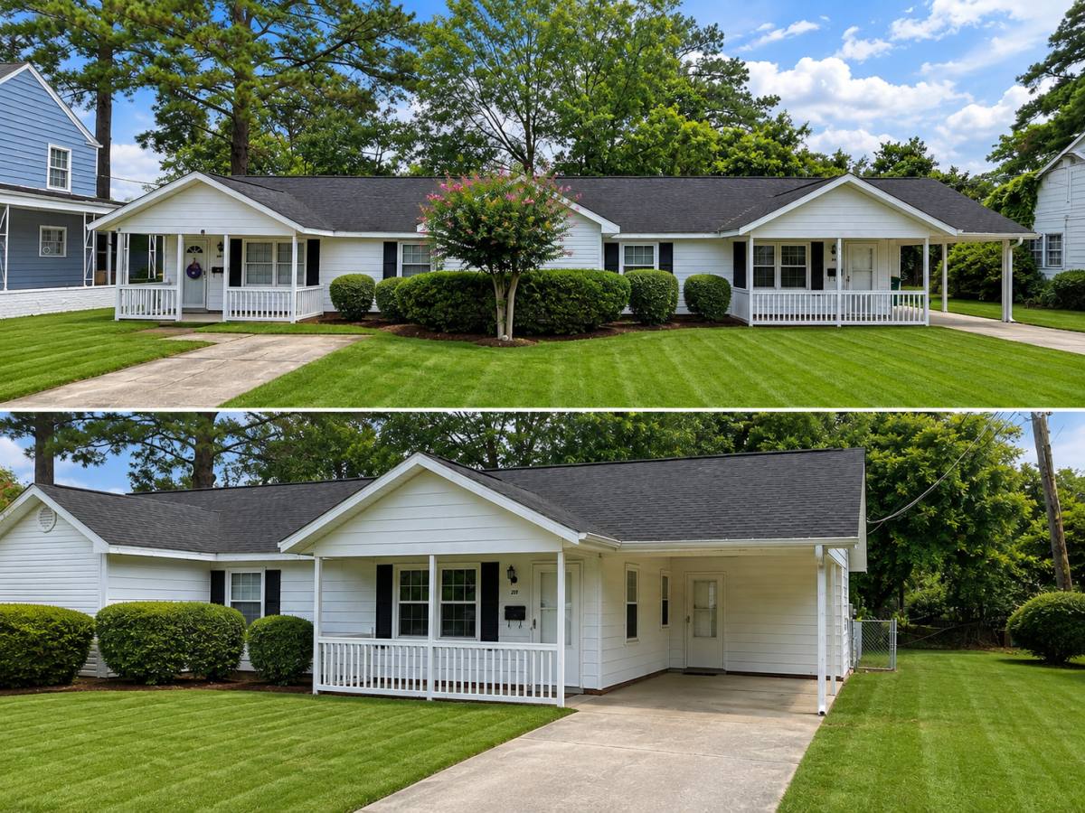 211 W 17th St, Lumberton, NC 28358 - Townhouse for Rent - Image 1
