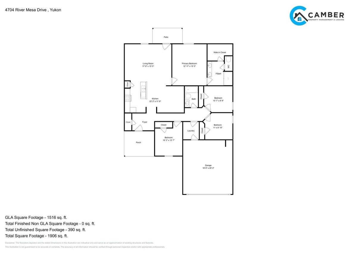 House for rent at 4704 River Mesa Dr, Yukon, OK 73099