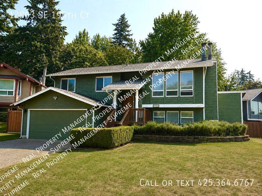 House for rent at 13803 SE 195th Court, Renton, WA 98058