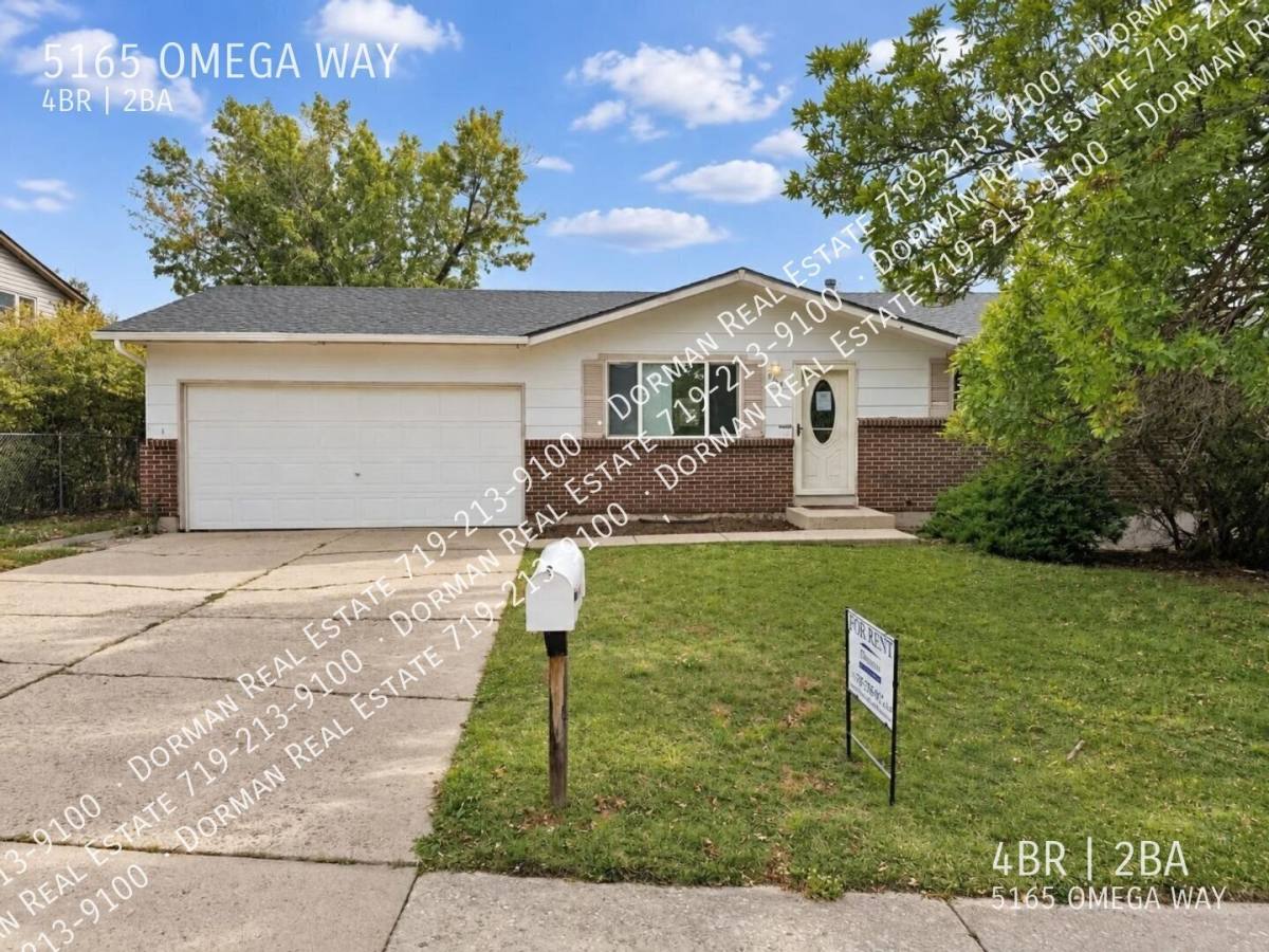 House for rent at 5165 Omega Way, Colorado Springs, CO 80917