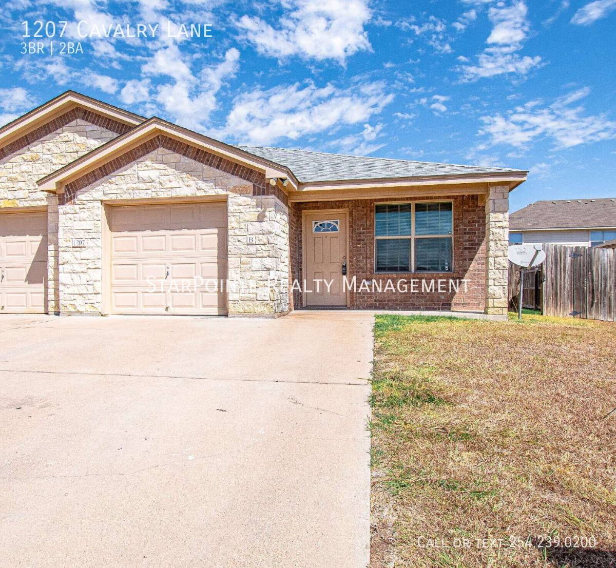 Apartment for rent at 1207 Cavalry Lane, Killeen, TX 76549