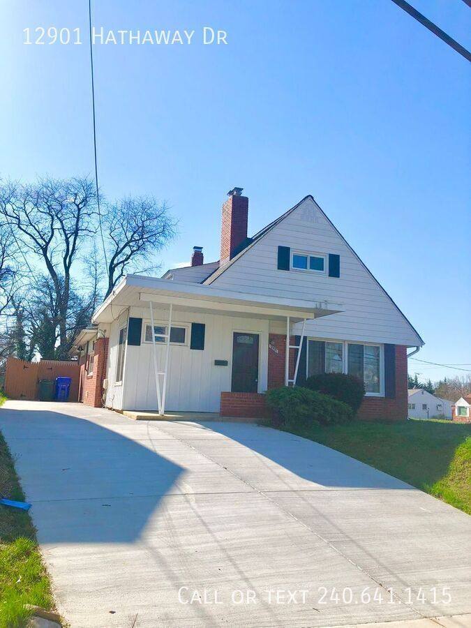 House for rent at 12901 Hathaway Dr, Silver Spring, MD 20906