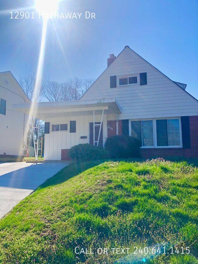 House for rent at 12901 Hathaway Dr, Silver Spring, MD 20906