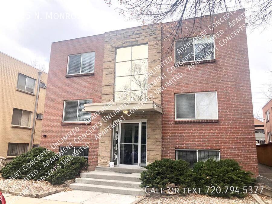Apartment for rent at 1345 N Monroe St, Denver, CO 80206
