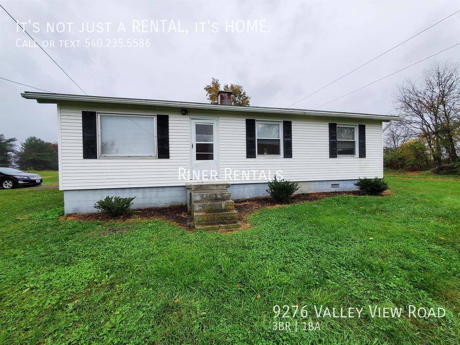 House for rent at 9276 Valley View Rd, McGaheysville, VA 22840